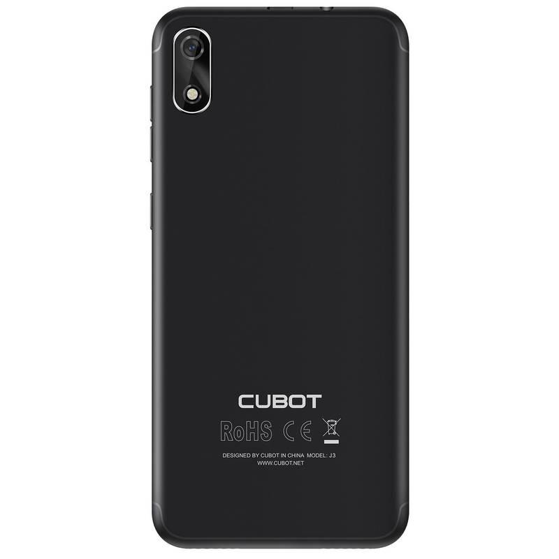 Mobilní telefon CUBOT J3 Dual SIM černý, Mobilní, telefon, CUBOT, J3, Dual, SIM, černý