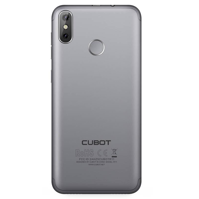 Mobilní telefon CUBOT R11 Dual SIM šedý, Mobilní, telefon, CUBOT, R11, Dual, SIM, šedý