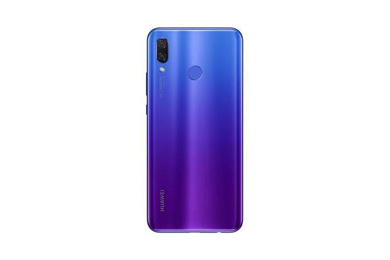 Mobilní telefon Huawei nova 3 fialový