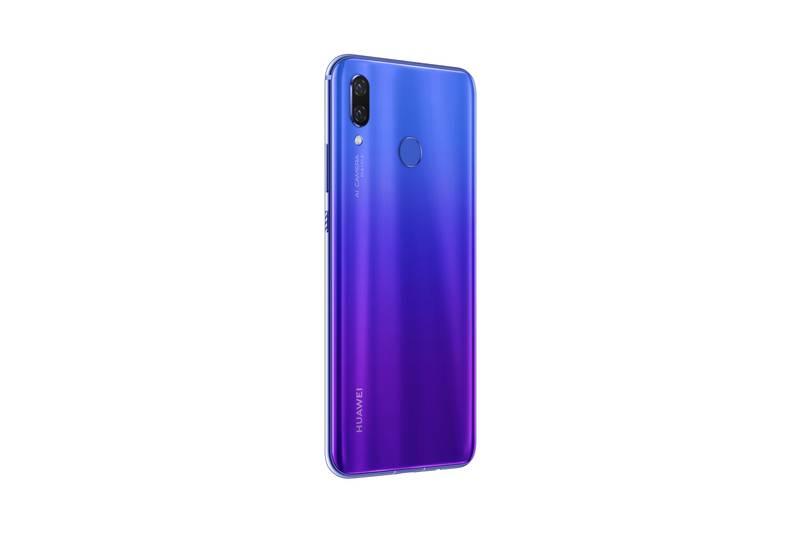 Mobilní telefon Huawei nova 3 fialový