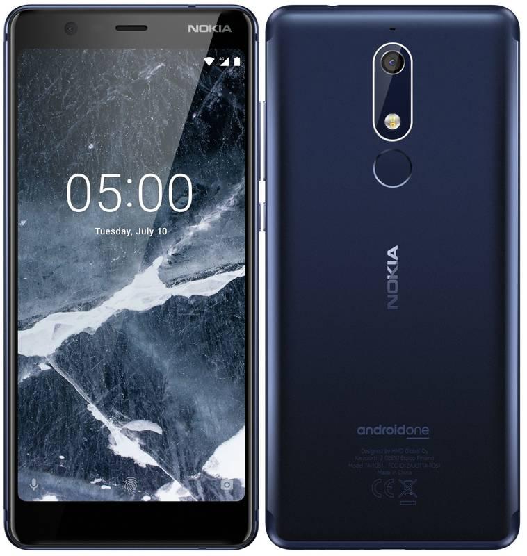 Mobilní telefon Nokia 5.1 Dual SIM modrý