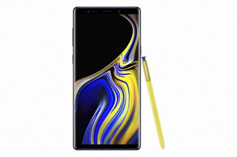 Mobilní telefon Samsung Galaxy Note9 modrý