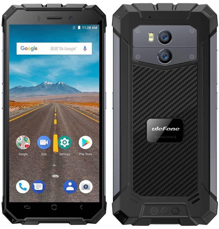 Mobilní telefon UleFone Armor X Dual SIM černý
