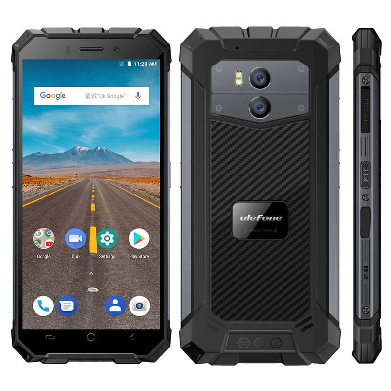 Mobilní telefon UleFone Armor X Dual SIM černý