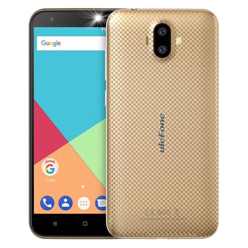 Mobilní telefon UleFone S7 Pro Dual SIM zlatý