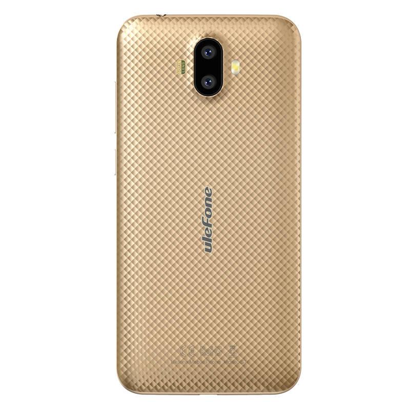 Mobilní telefon UleFone S7 Pro Dual SIM zlatý