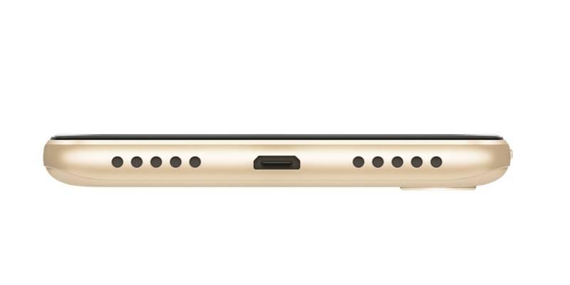 Mobilní telefon Xiaomi Mi A2 Lite 64 GB zlatý, Mobilní, telefon, Xiaomi, Mi, A2, Lite, 64, GB, zlatý