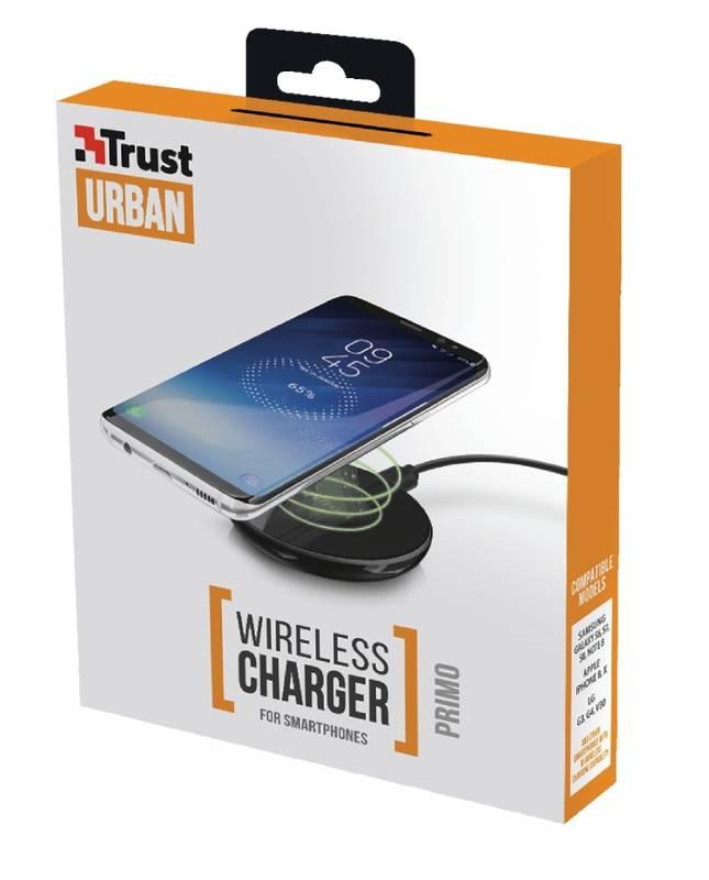 Nabíjecí podložka Trust Primo černá