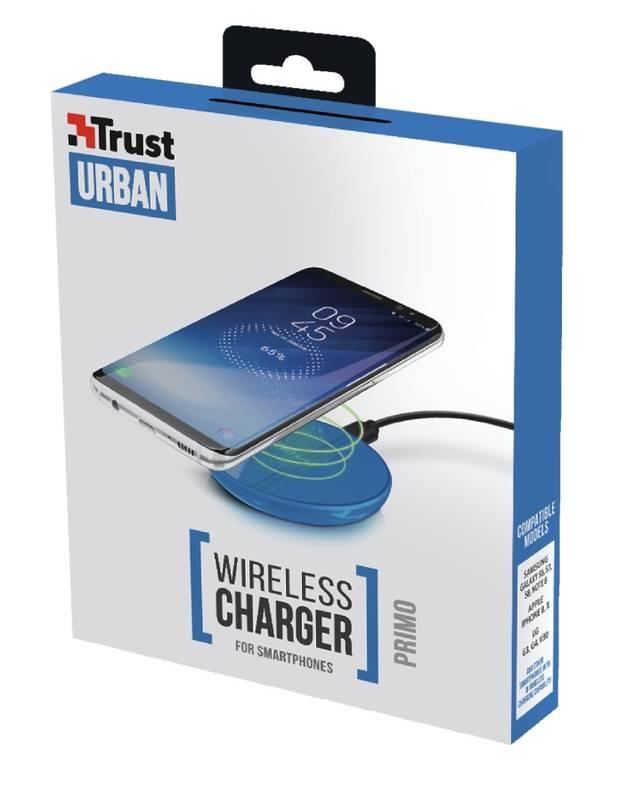 Nabíjecí podložka Trust Primo modrá