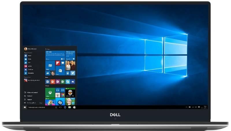 Notebook Dell XPS 15 stříbrný