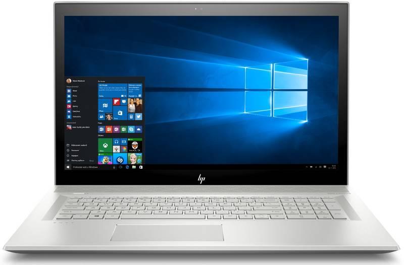 Notebook HP ENVY 17-bw0008nc stříbrný