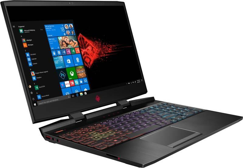 Notebook HP Omen 15-dc0009nc černý