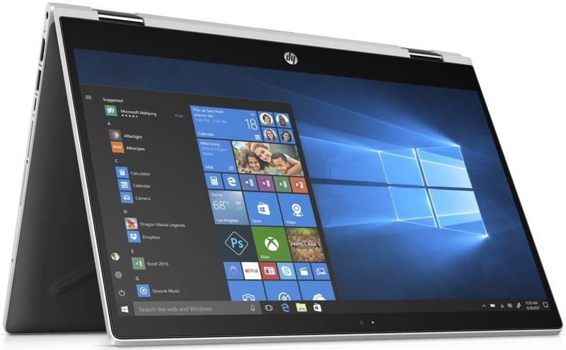 Notebook HP Pavilion x360 14-cd0001nc černý stříbrný