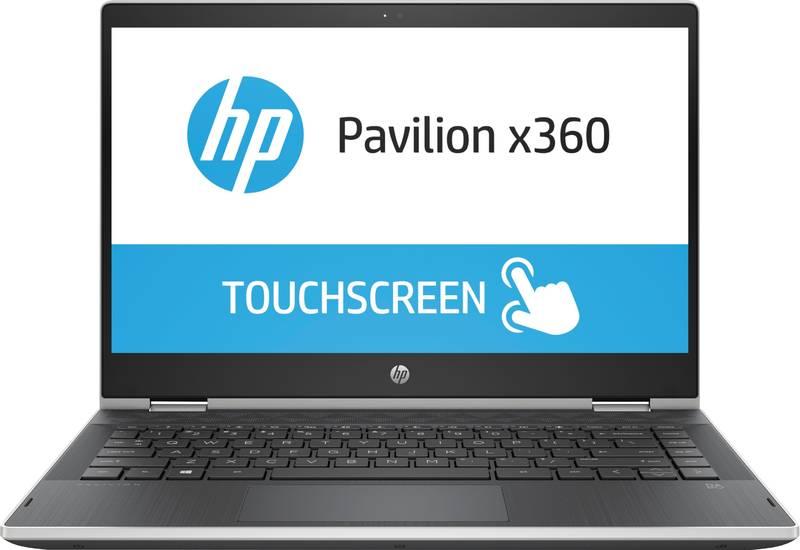 Notebook HP Pavilion x360 14-cd0007nc černý stříbrný