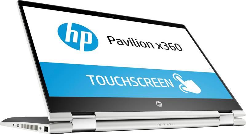 Notebook HP Pavilion x360 14-cd0007nc černý stříbrný