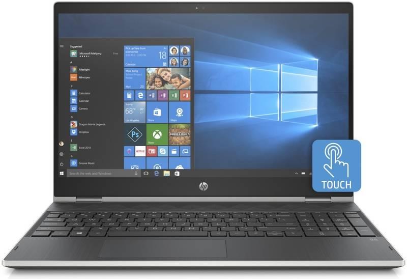 Notebook HP Pavilion x360 15-cr0001nc černý stříbrný, Notebook, HP, Pavilion, x360, 15-cr0001nc, černý, stříbrný