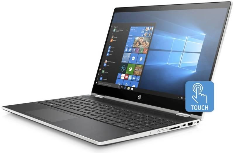 Notebook HP Pavilion x360 15-cr0001nc černý stříbrný