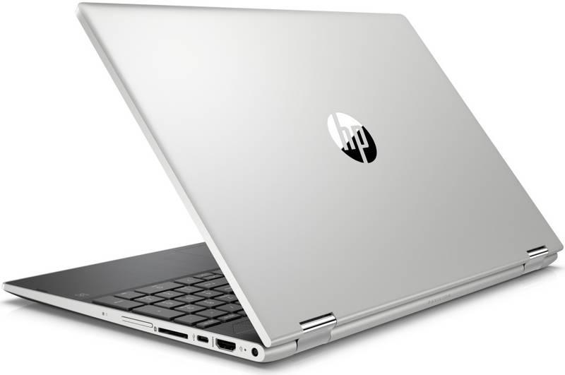 Notebook HP Pavilion x360 15-cr0001nc černý stříbrný