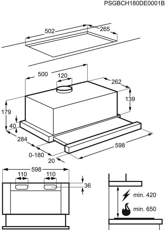 Odsavač par Electrolux LFP316S