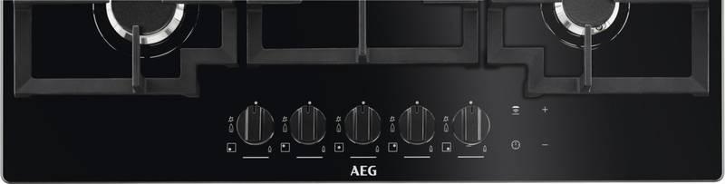 Plynová varná deska AEG Mastery HKB75540NB černá