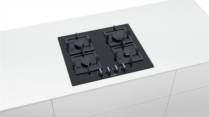 Plynová varná deska Bosch PPP6A6B20 černá
