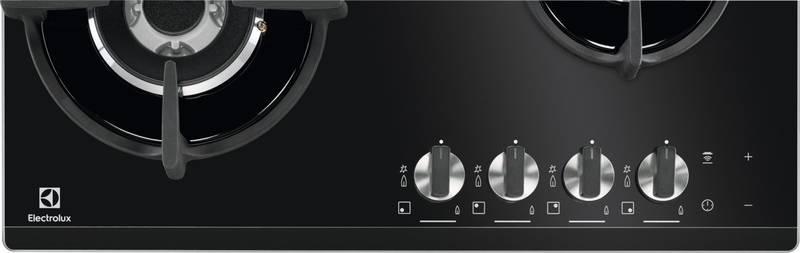 Plynová varná deska Electrolux KGG6438K černá