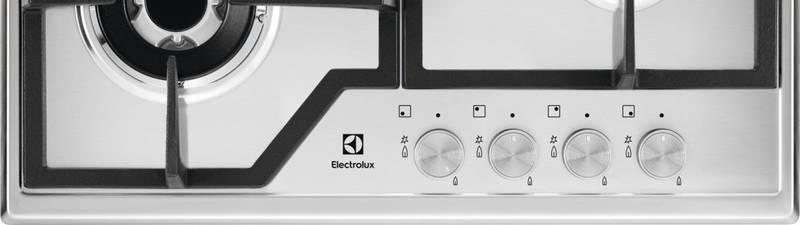 Plynová varná deska Electrolux KGS6436SX nerez