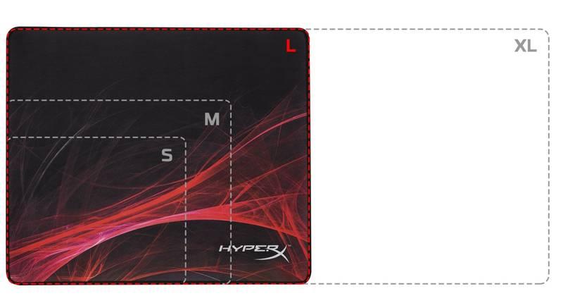 Podložka pod myš HyperX FURY S Pro Gaming Speed Edition L, 45 x 40 cm černá, Podložka, pod, myš, HyperX, FURY, S, Pro, Gaming, Speed, Edition, L, 45, x, 40, cm, černá