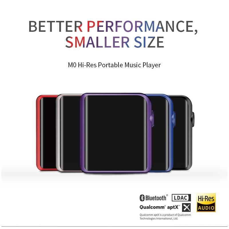 Přenosný digitální přehrávač Shanling M0 titanium