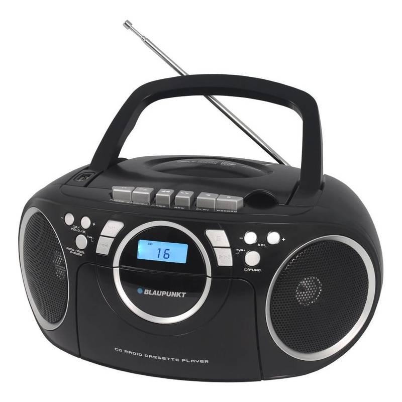 Radiomagnetofon s CD Blaupunkt BB16BK černý