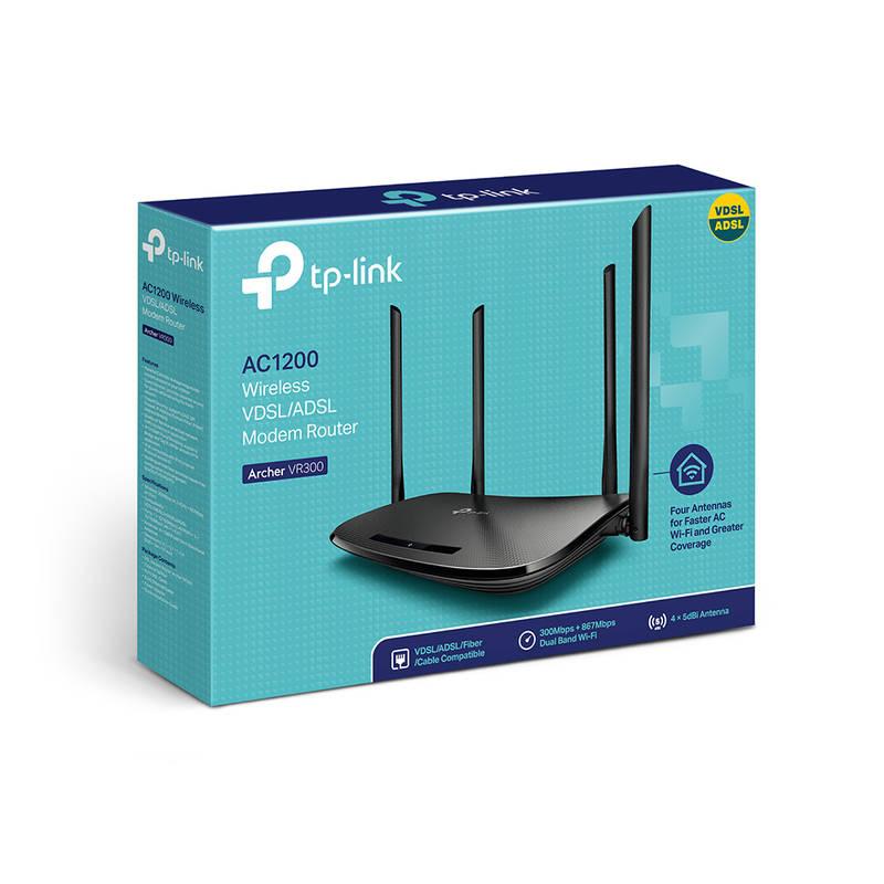 Router TP-Link Archer VR300 černý, Router, TP-Link, Archer, VR300, černý