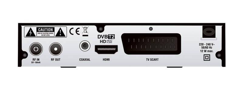 Set-top box Tesla Vista T2 černý