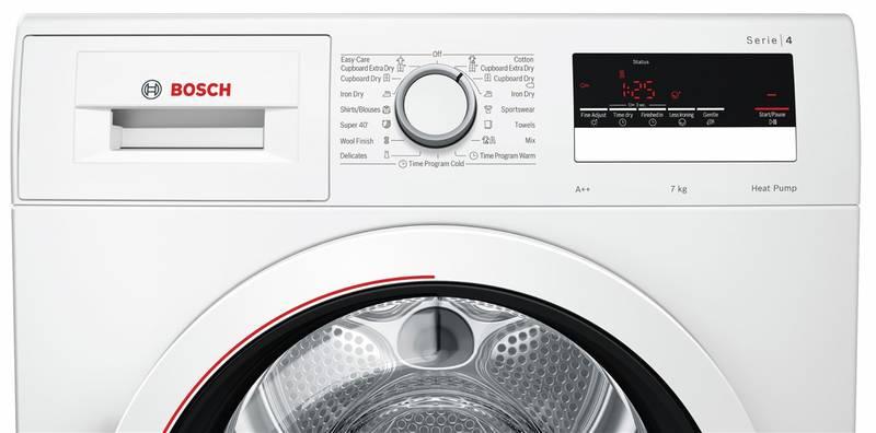 Sušička prádla Bosch WTR85V00BY bílá, Sušička, prádla, Bosch, WTR85V00BY, bílá
