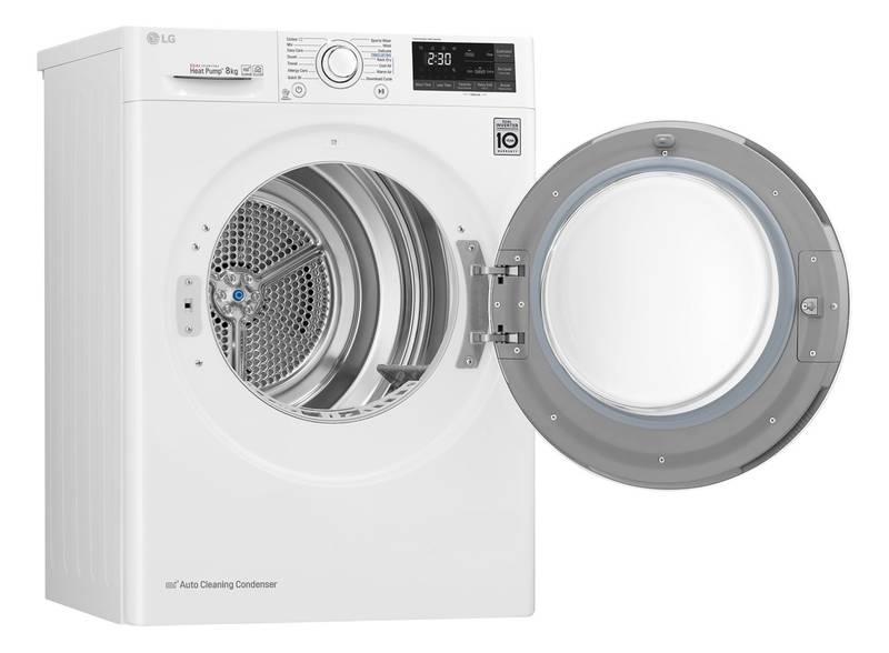 Sušička prádla LG RC82EU2AV4W bílá