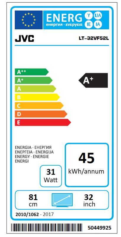 Televize JVC LT-32VF52L černá