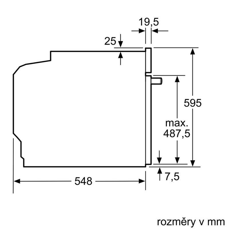 Trouba Bosch HBA5784B0 černá