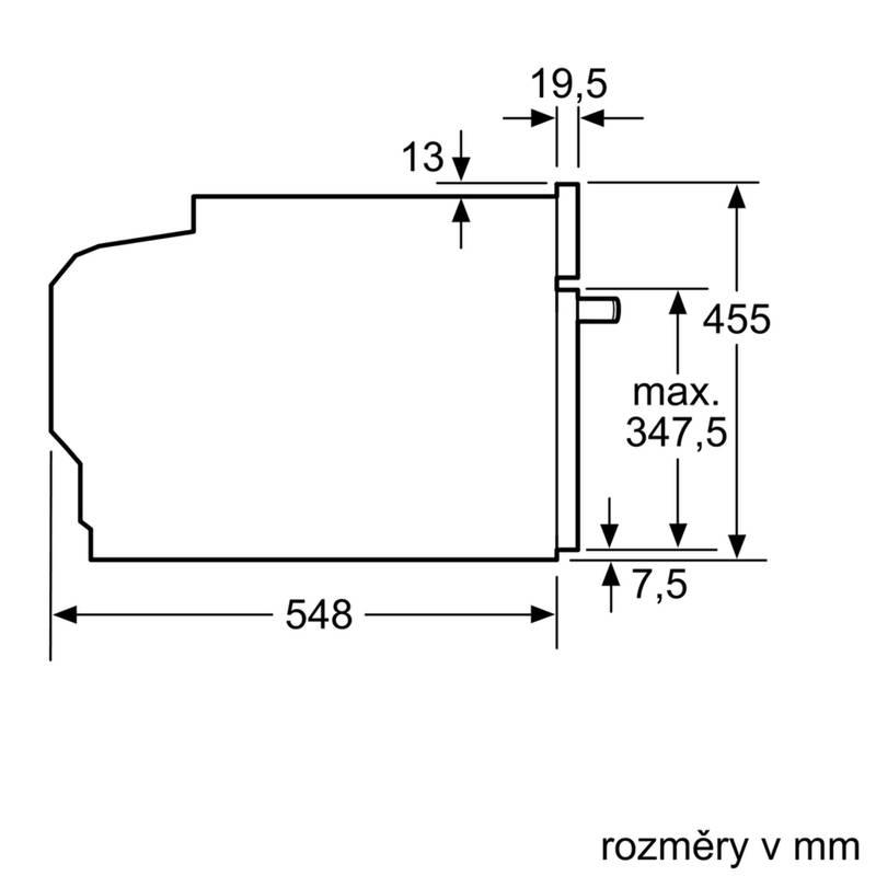 Trouba Siemens CB635GBS3 nerez