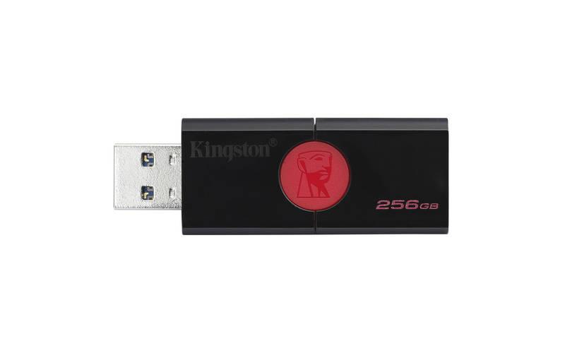 USB Flash Kingston DataTraveler 106 256GB černý červený