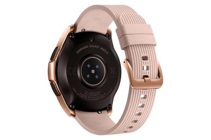 Chytré hodinky Samsung Galaxy Watch 42mm růžové