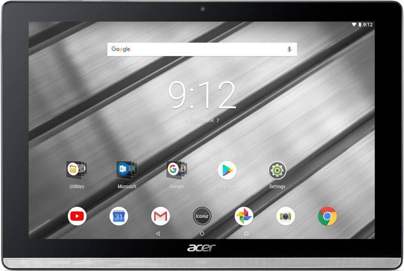 Dotykový tablet Acer Iconia One 10 Metal šedý, Dotykový, tablet, Acer, Iconia, One, 10, Metal, šedý