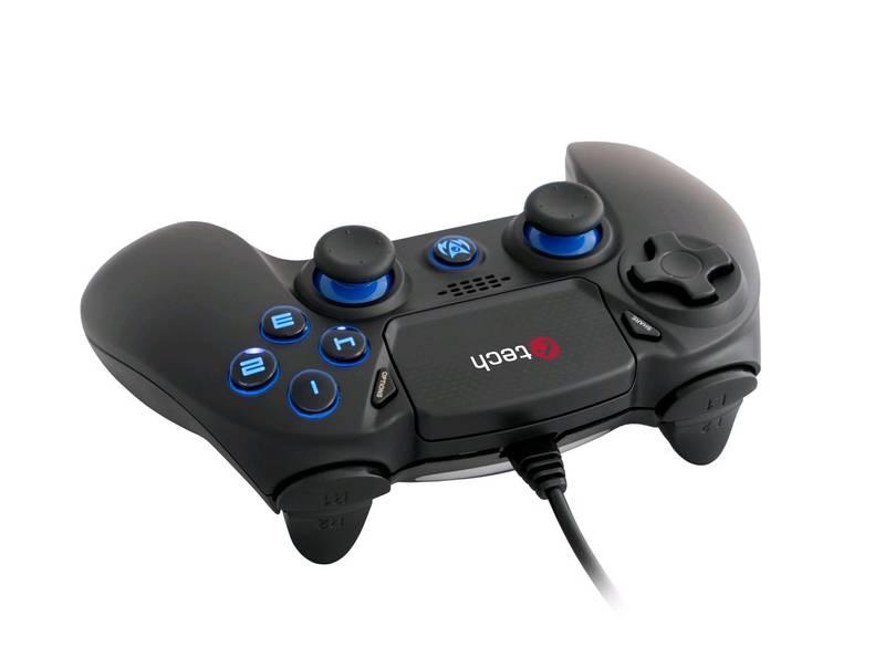 Gamepad C-Tech Themis pro PS4 černý