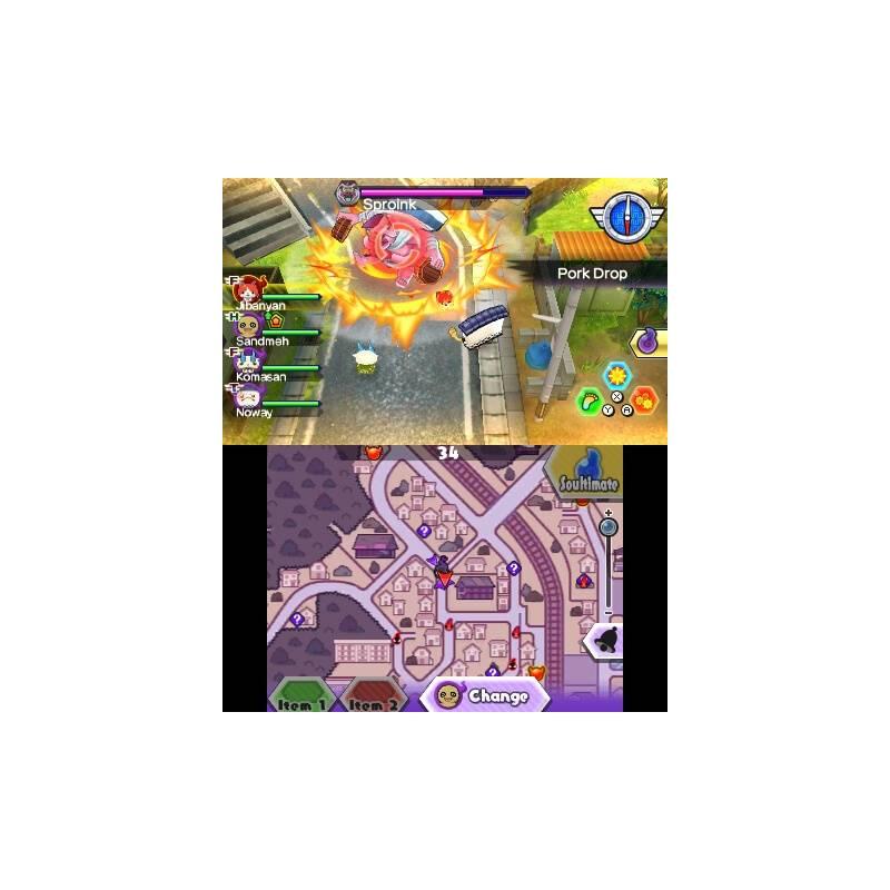 Hra Nintendo 3DS YO-KAI WATCH Blasters Red Cat