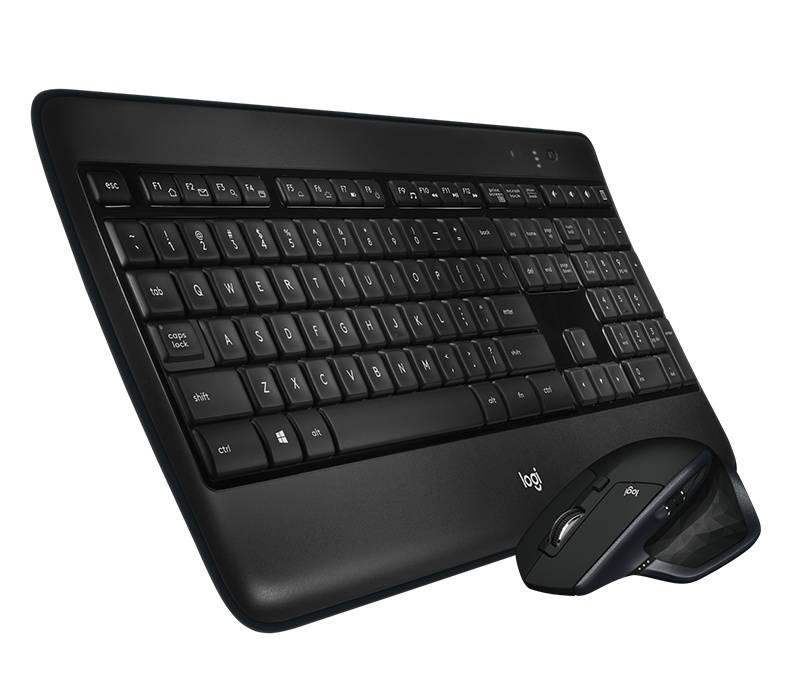 Klávesnice s myší Logitech MX900 Performance Combo, US černá
