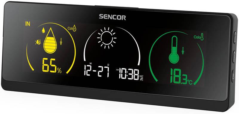 Meteorologická stanice Sencor SWS 8700 černá