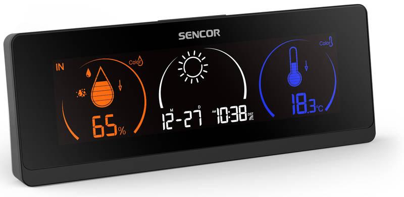 Meteorologická stanice Sencor SWS 8700 černá