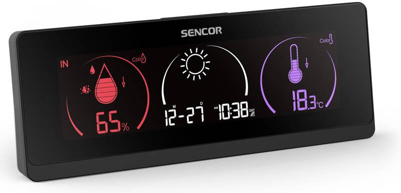 Meteorologická stanice Sencor SWS 8700 černá