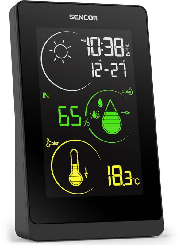 Meteorologická stanice Sencor SWS 8800 černá