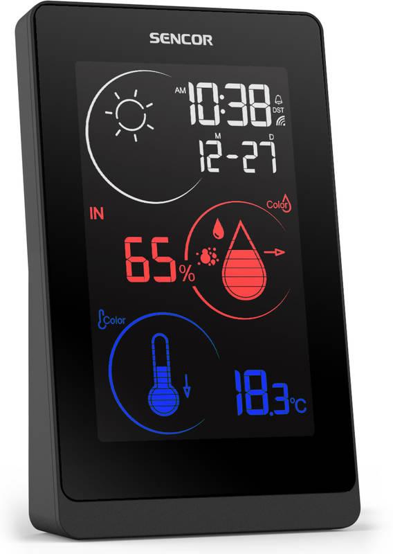 Meteorologická stanice Sencor SWS 8800 černá, Meteorologická, stanice, Sencor, SWS, 8800, černá