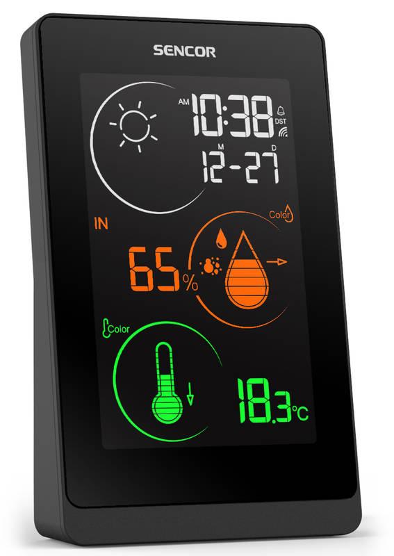 Meteorologická stanice Sencor SWS 8800 černá