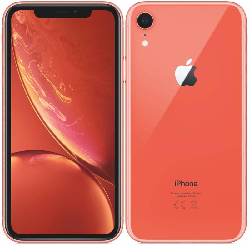 Mobilní telefon Apple iPhone XR 128 GB - coral